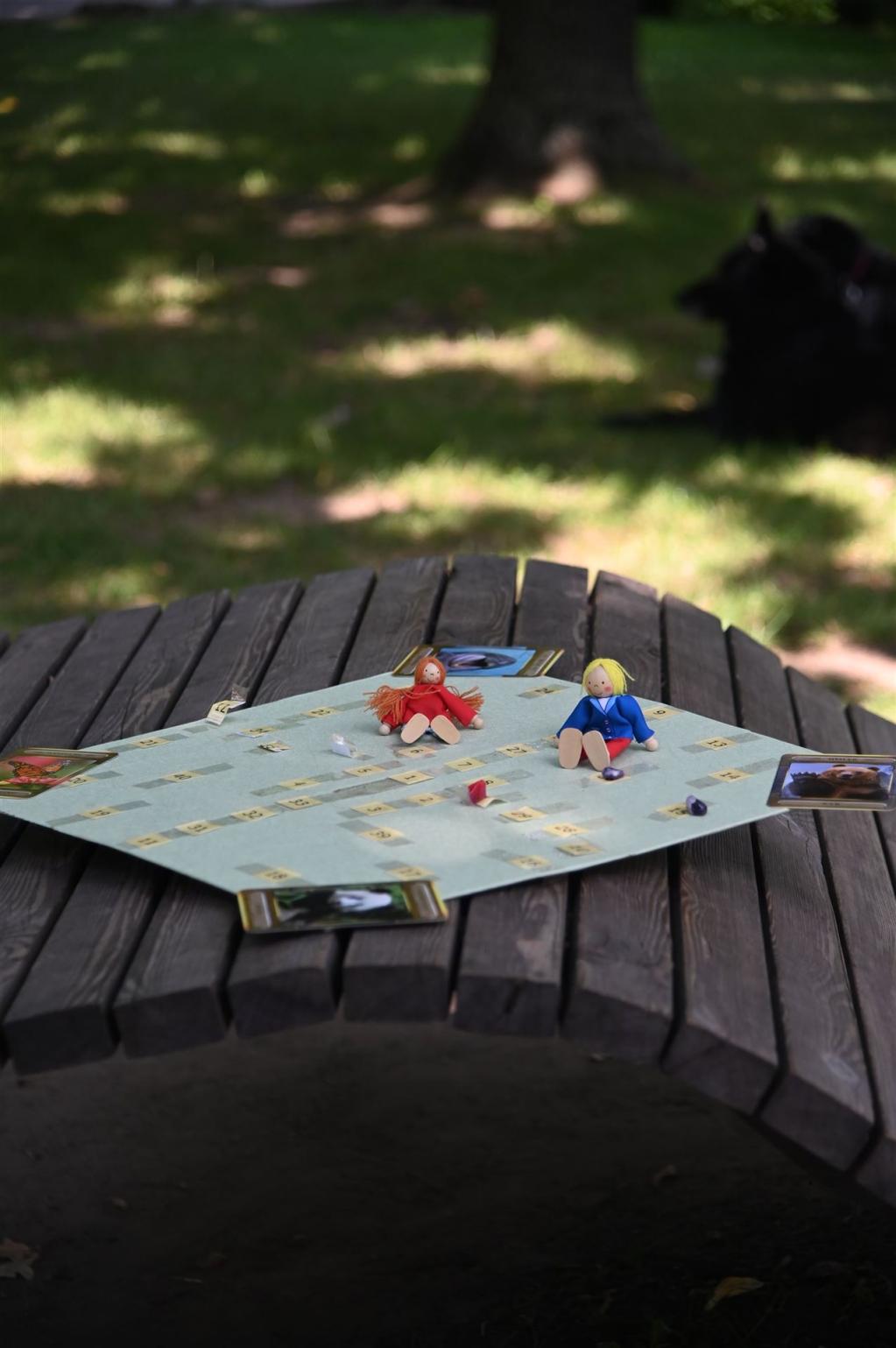 Aufstelung mit dem Medizinrad