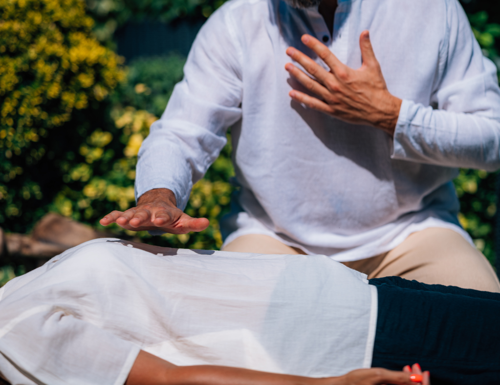 Beispiel für eine energetische Wirbelsäulenaufrichtung